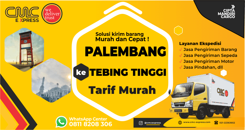 Ekspedisi Palembang Ke Tebing Tinggi