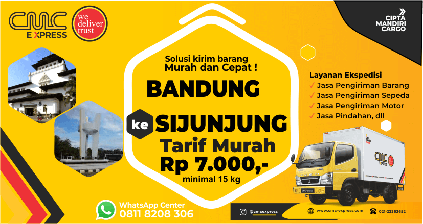 Ekspedisi Bandung Ke Sijunjung