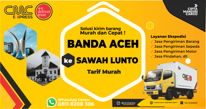 Ekspedisi Banda Aceh ke Sawah Lunto