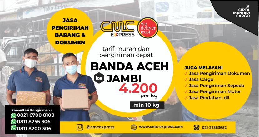 Ekspedisi Banda Aceh ke Jambi