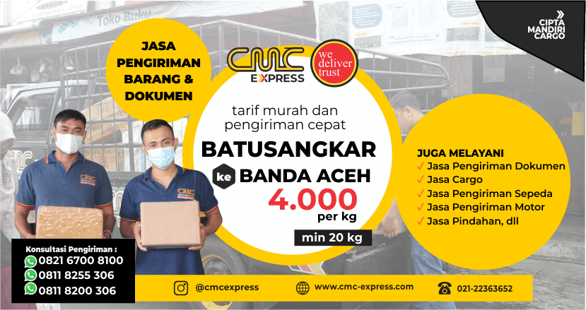 Ekspedisi Batusangkar Ke Banda Aceh