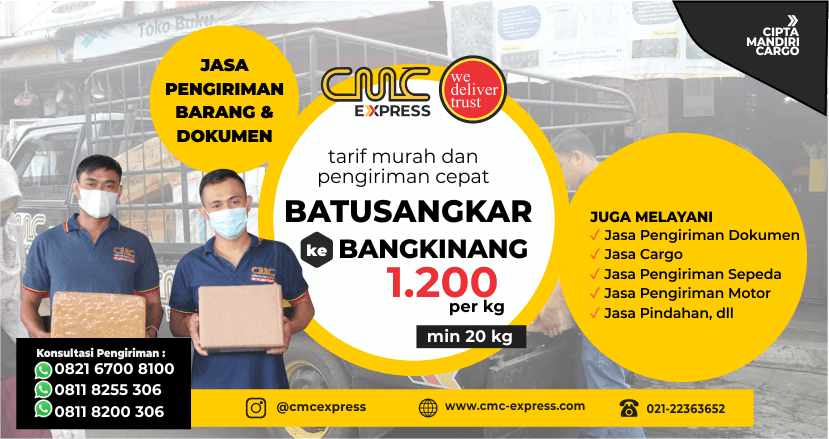 Ekspedisi Batusangkar Ke Bangkinang