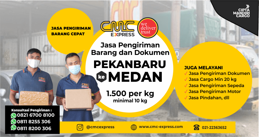 Ekspedisi Pekanbaru Ke Medan