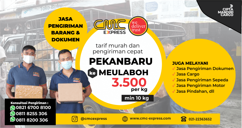 Ekspedisi Pekanbaru Ke Meulaboh