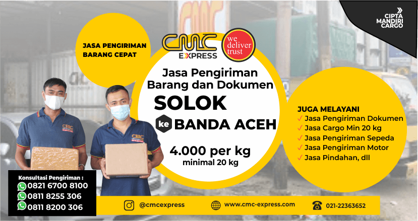 Ekspedisi Solok Ke Banda Aceh