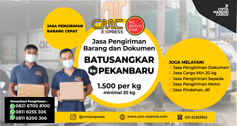 Ekspedisi Batusangkar Ke Pekanbaru